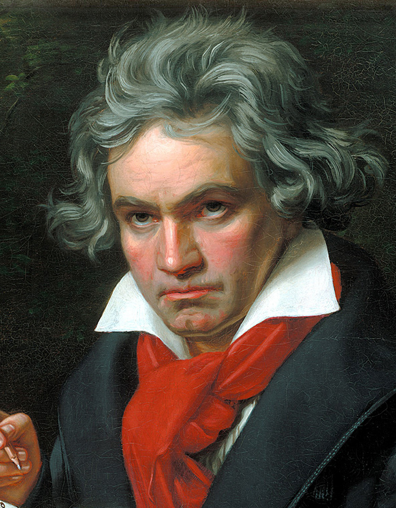 Portrait of Ludwig van Beethoven
