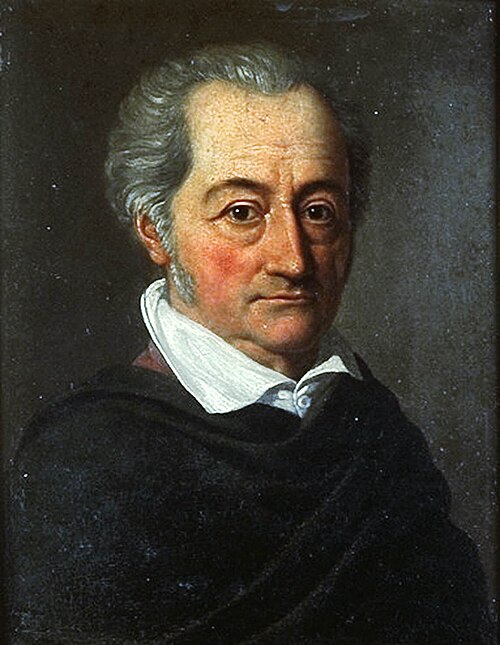 Portrait of Johann Wolfgang von Goethe